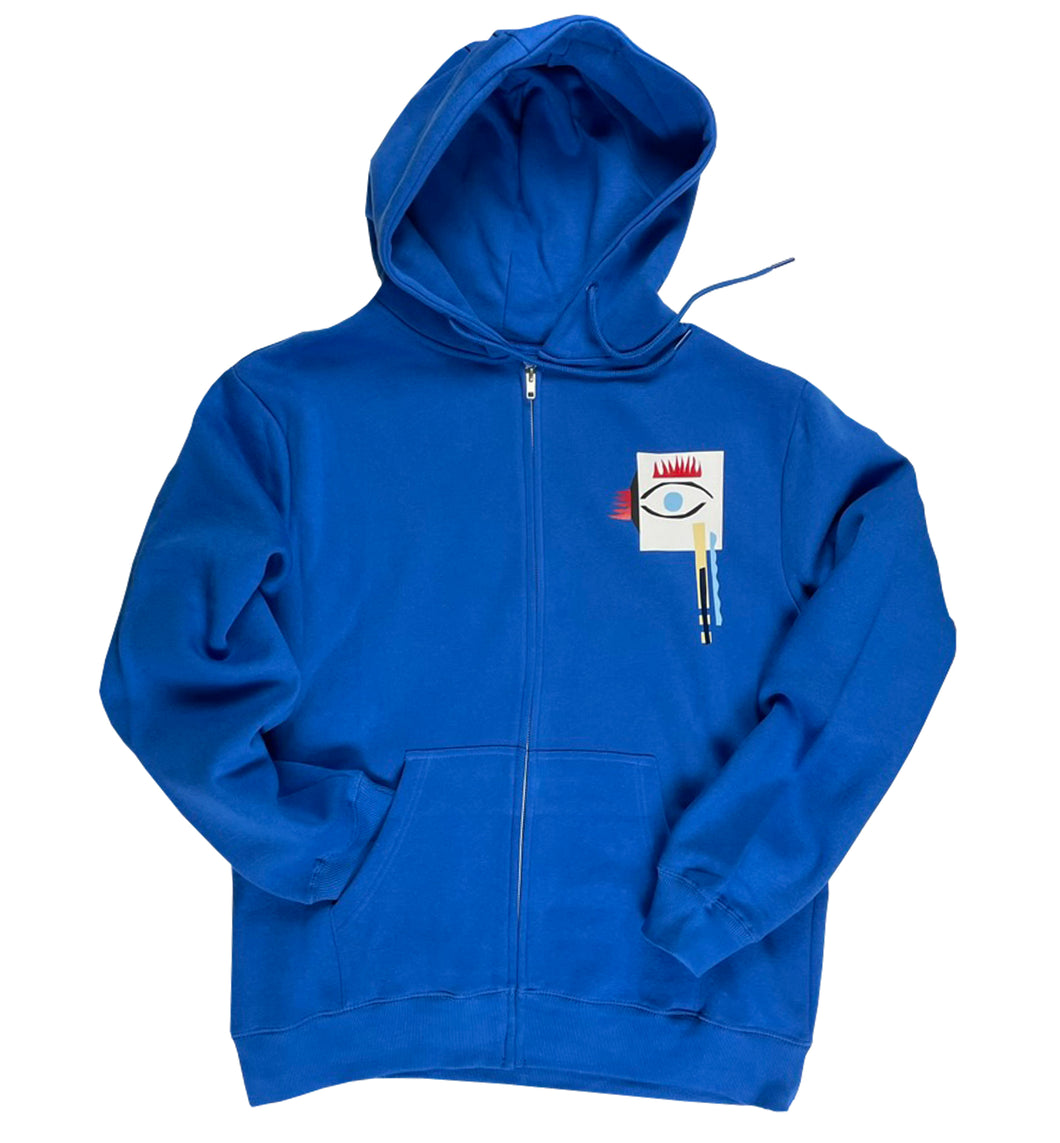 Eye Scream - Size L - Zip Hoodie
