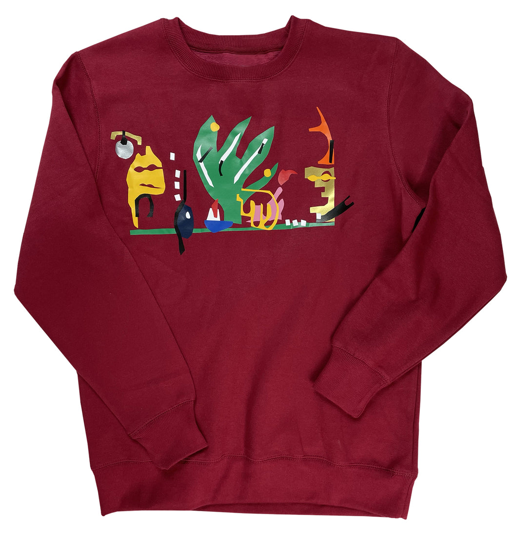 Voyage To Unchartered Lands - Size M - Crewneck