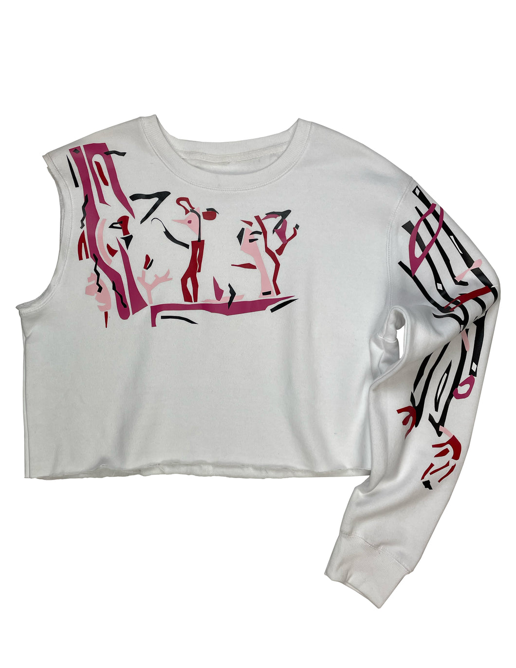 Branch Out - Size L - Cropped Crewneck