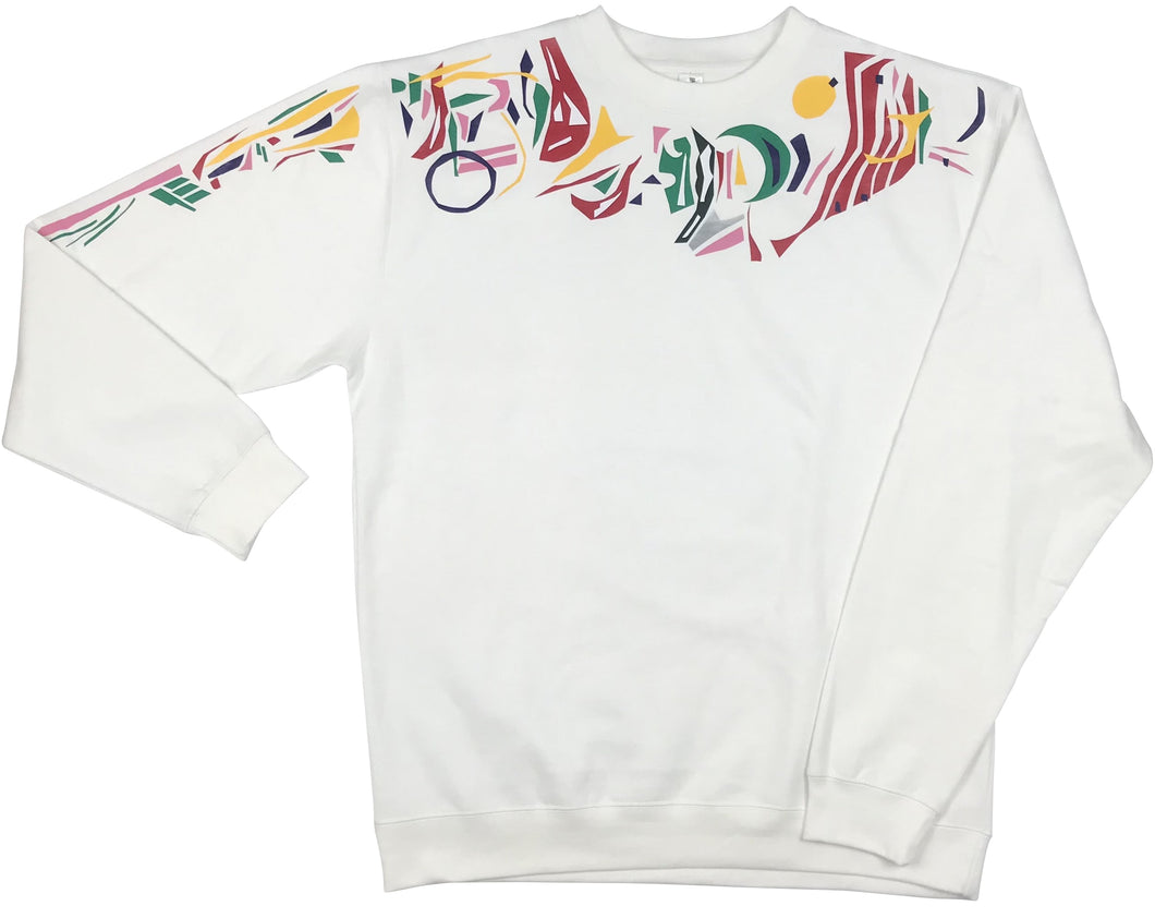 Green Moon Reflection - Size L - Crewneck